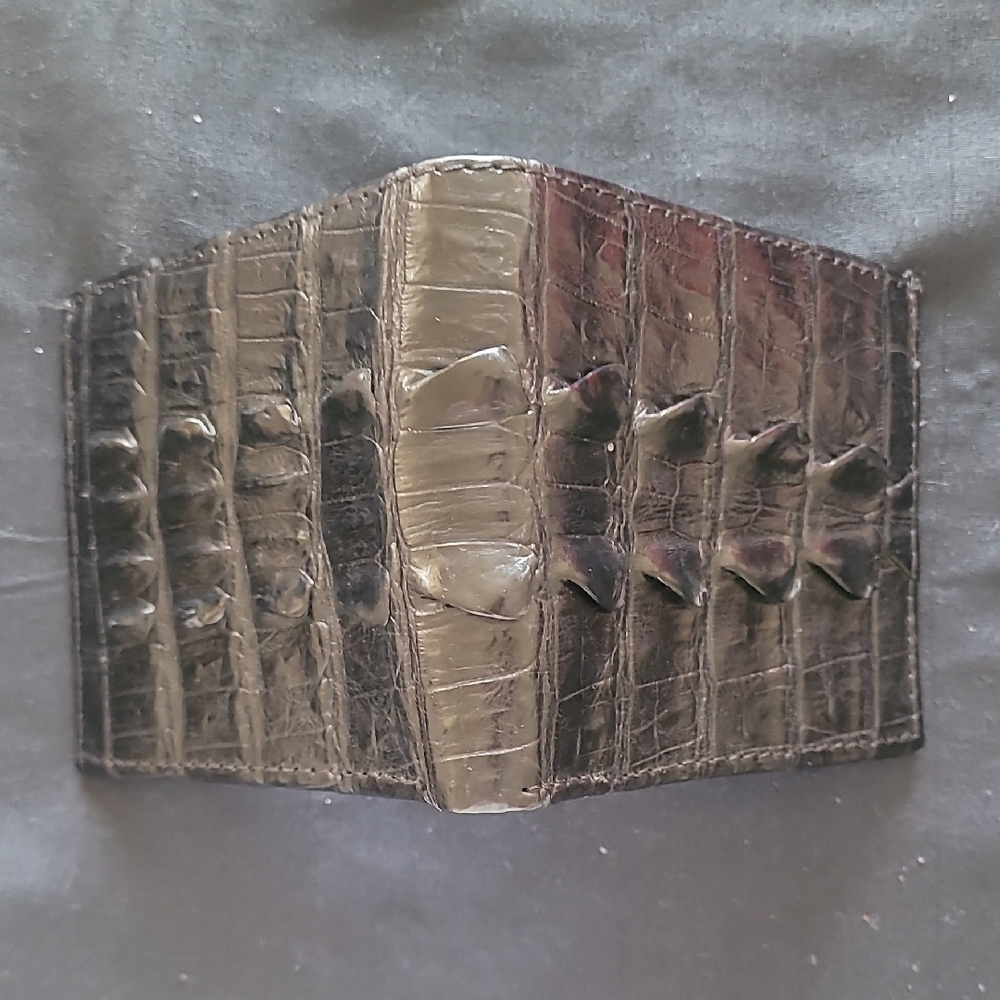 Real Crocodile Leather Wallet